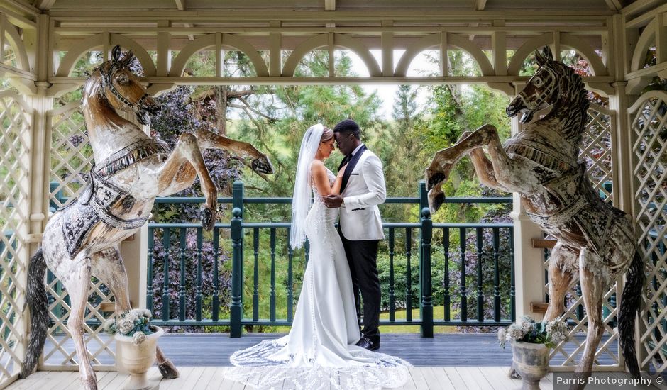Ufuoma and Abigail's Wedding in Scottish Borders, Lothian & Borders