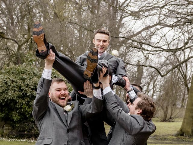 David and Jessica&apos;s Wedding in York, North Yorkshire 48