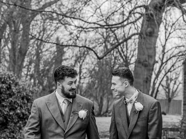 David and Jessica&apos;s Wedding in York, North Yorkshire 50