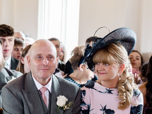 David and Jessica&apos;s Wedding in York, North Yorkshire 106