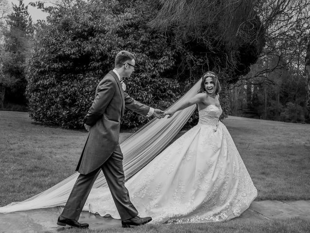 David and Jessica&apos;s Wedding in York, North Yorkshire 126