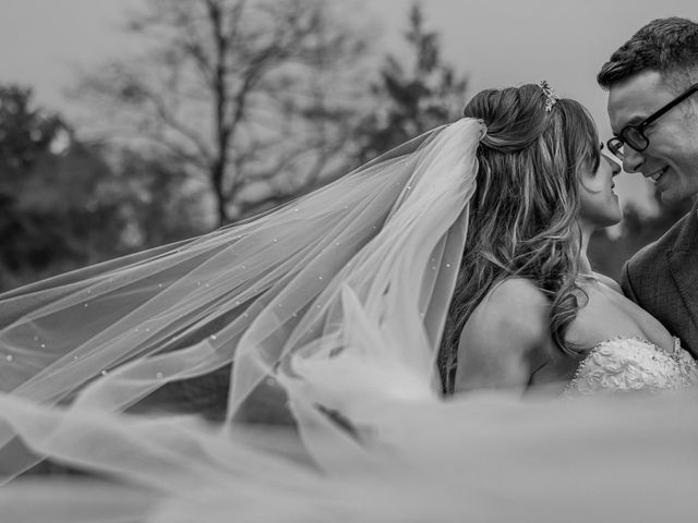 David and Jessica&apos;s Wedding in York, North Yorkshire 139