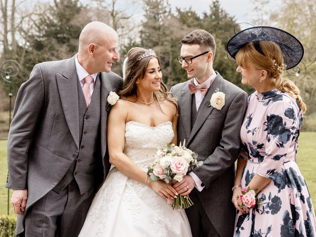 David and Jessica&apos;s Wedding in York, North Yorkshire 141