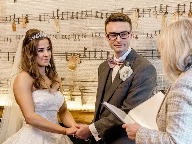 David and Jessica&apos;s Wedding in York, North Yorkshire 157