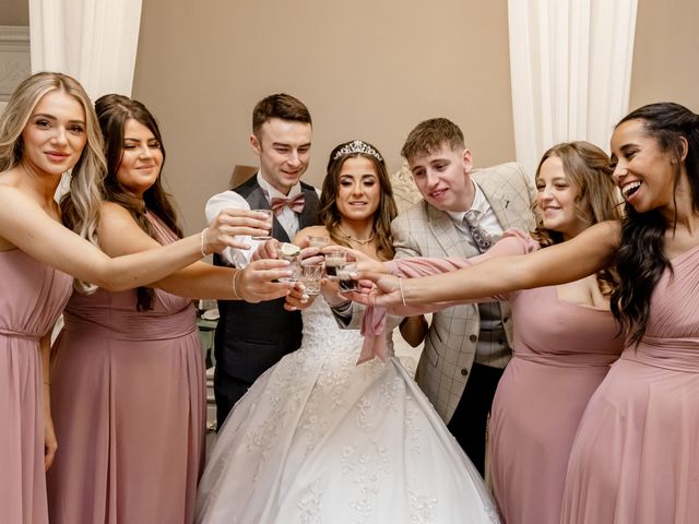 David and Jessica&apos;s Wedding in York, North Yorkshire 172