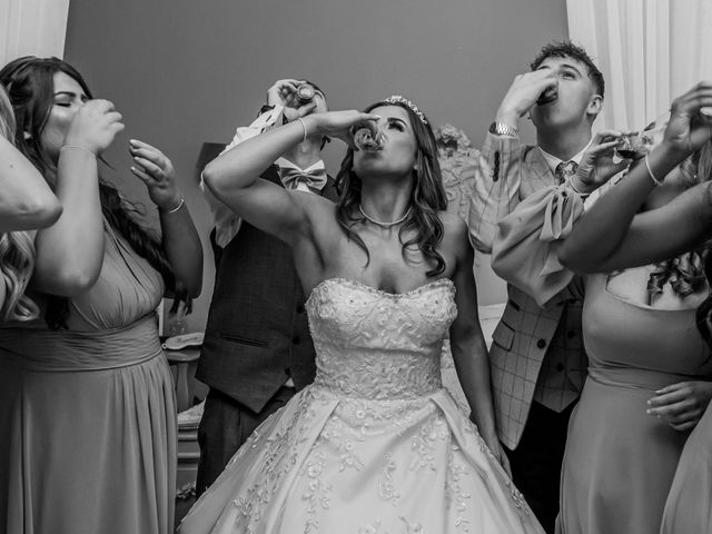 David and Jessica&apos;s Wedding in York, North Yorkshire 173