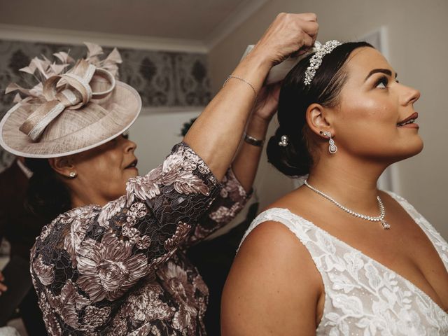 Lewis and Jess's Wedding in Ashbourne, Derbyshire 37