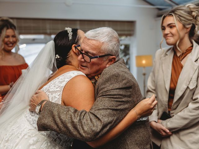 Lewis and Jess's Wedding in Ashbourne, Derbyshire 42