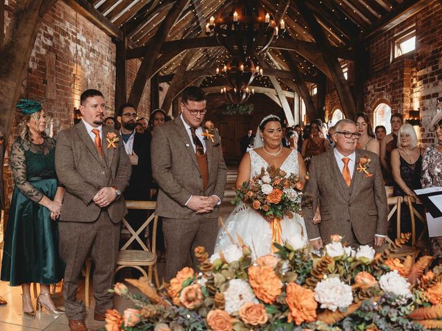 Lewis and Jess's Wedding in Ashbourne, Derbyshire 69