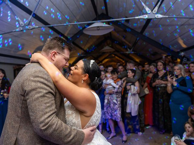 Lewis and Jess's Wedding in Ashbourne, Derbyshire 136