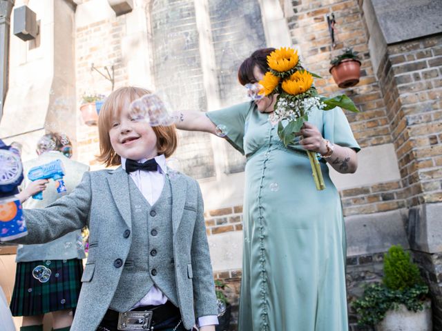 Sean and Mhairi's Wedding in Kilburn, North West London 12