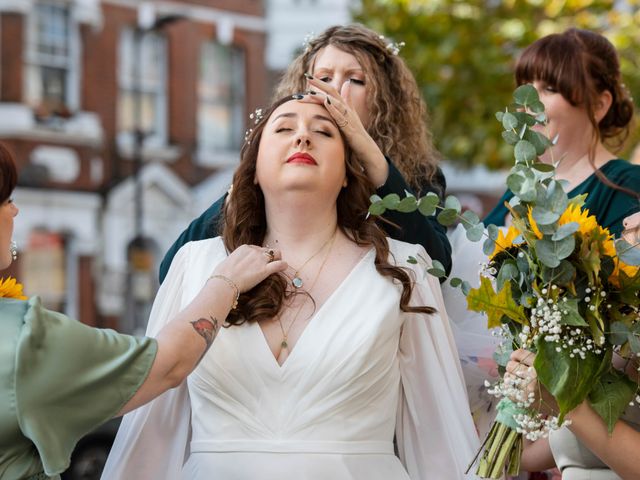 Sean and Mhairi's Wedding in Kilburn, North West London 13