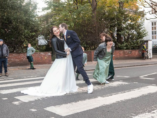 Sean and Mhairi's Wedding in Kilburn, North West London 16