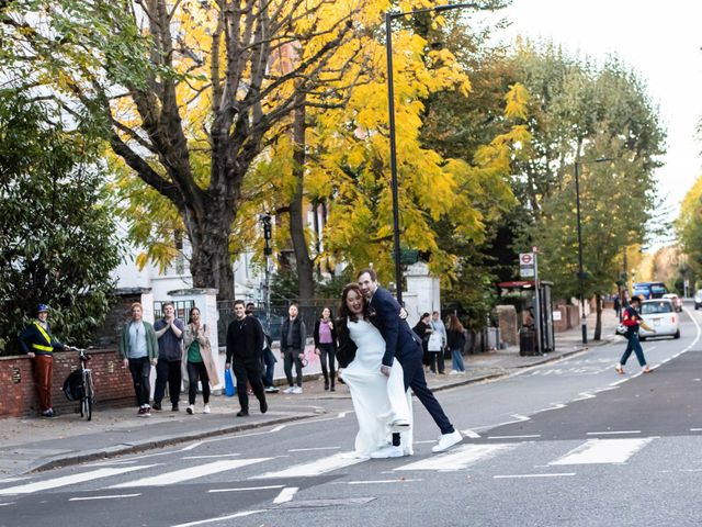 Sean and Mhairi's Wedding in Kilburn, North West London 23