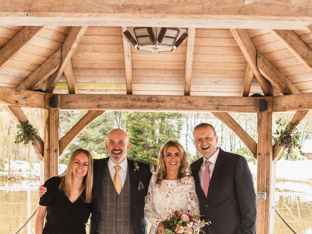 Lee and Gina&apos;s Wedding in Nr Stone, Staffordshire 45
