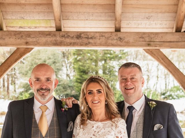 Lee and Gina&apos;s Wedding in Nr Stone, Staffordshire 46