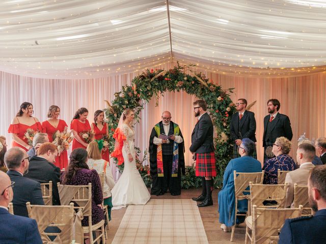 Callum and Ashleigh's Wedding in Loch Lomond, Perthshire 18