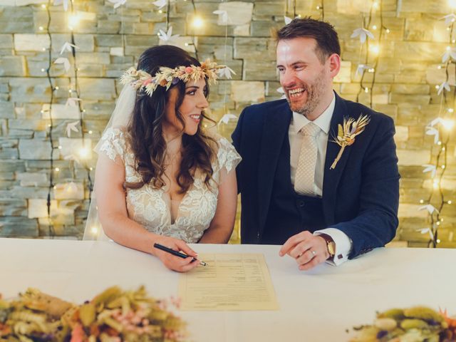 Huw and Emma's Wedding in Wales, Monmouthshire 37