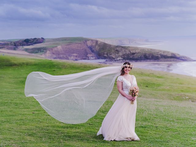 Huw and Emma's Wedding in Wales, Monmouthshire 47