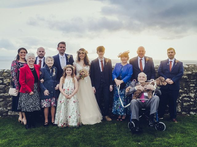 Huw and Emma's Wedding in Wales, Monmouthshire 57