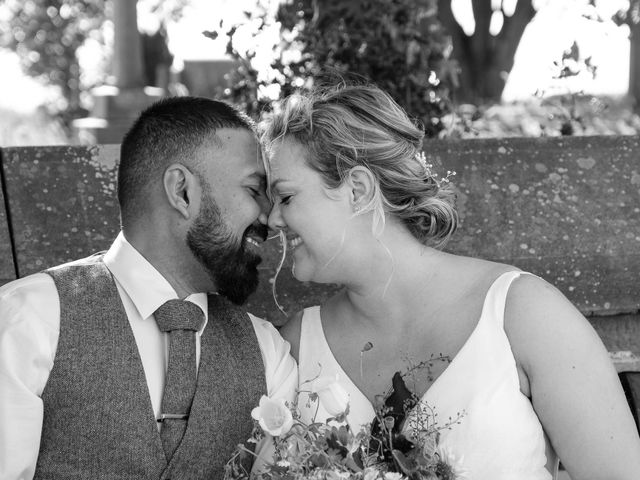 Gareth and Rachel&apos;s Wedding in Lydgate, Greater Manchester 7