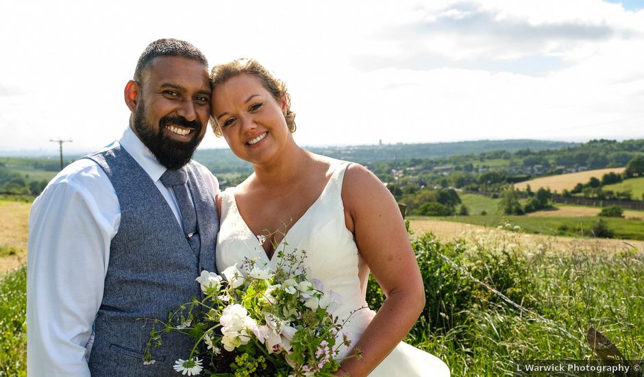 Gareth and Rachel's Wedding in Lydgate, Greater Manchester