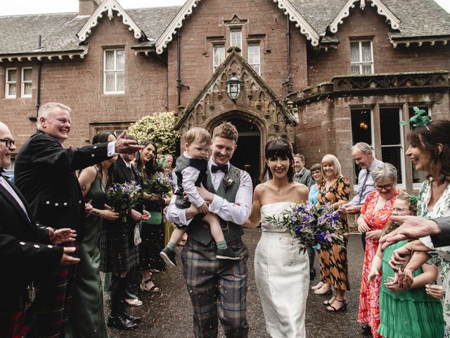 Alasdair and Claire's Wedding in Blairgowrie, Perthshire 6