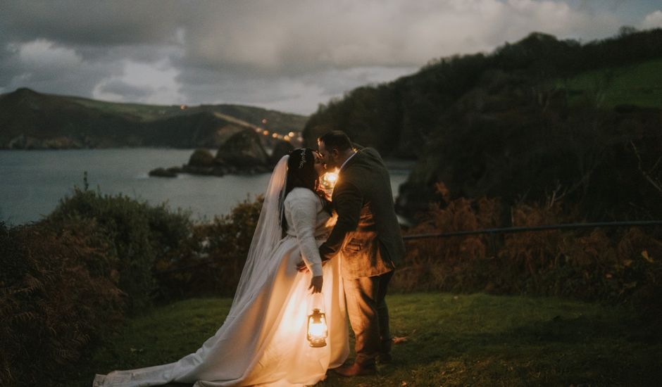 Edward Pertl  and Lucy Pertl 's Wedding in Ilfracombe, Devon