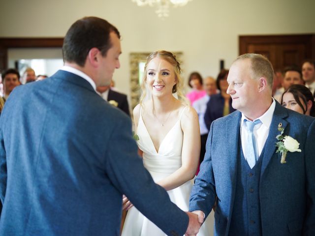 Simon and Ellen's Wedding in Hexham, Northumberland 5