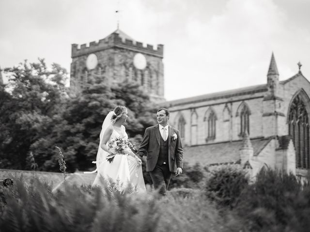 Simon and Ellen's Wedding in Hexham, Northumberland 28