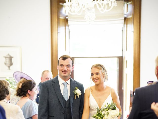 Simon and Ellen's Wedding in Hexham, Northumberland 34