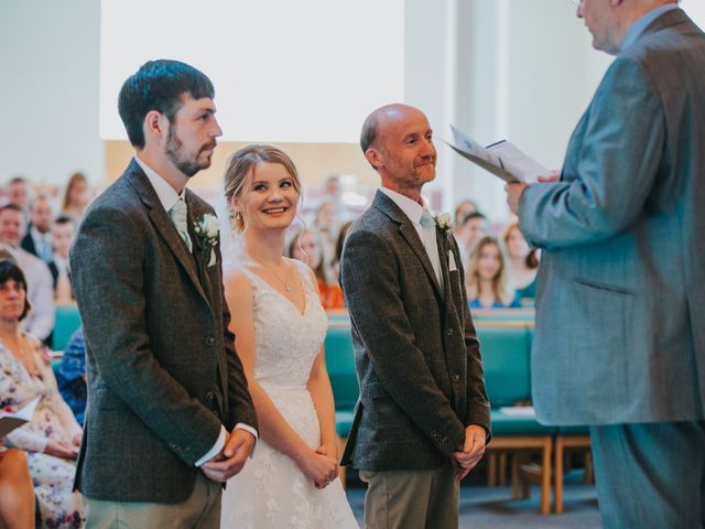 Hayden and Hannah&apos;s Wedding in Old Basing, Hampshire 8