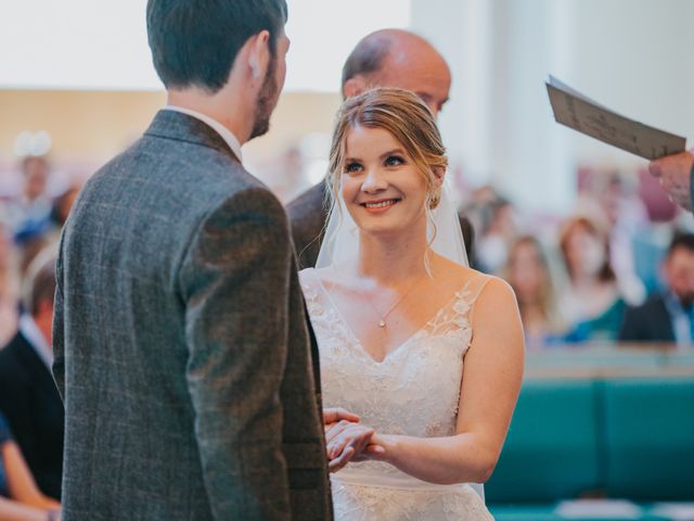 Hayden and Hannah&apos;s Wedding in Old Basing, Hampshire 9