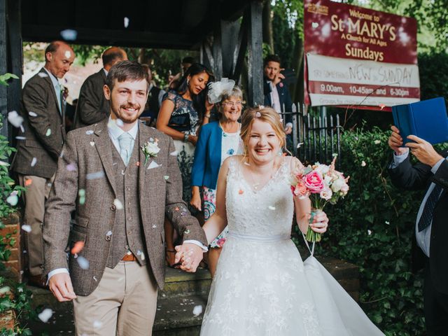 Hayden and Hannah&apos;s Wedding in Old Basing, Hampshire 14