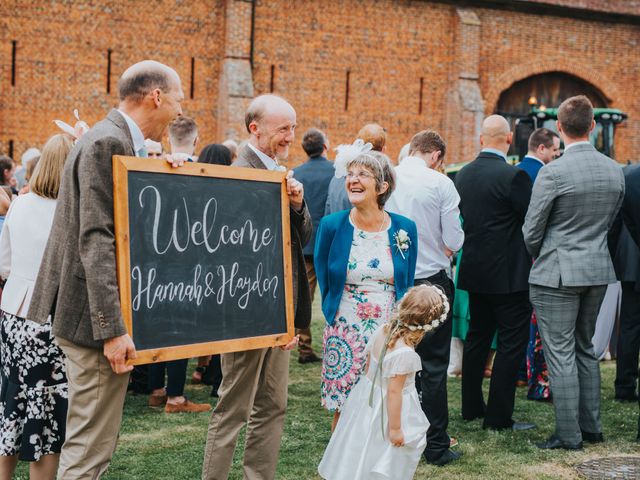 Hayden and Hannah&apos;s Wedding in Old Basing, Hampshire 29