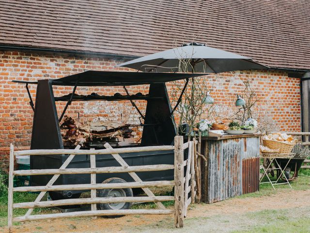 Hayden and Hannah&apos;s Wedding in Old Basing, Hampshire 47