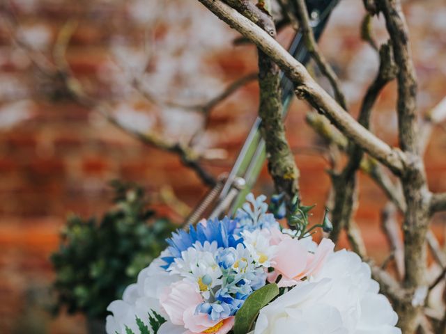 Hayden and Hannah&apos;s Wedding in Old Basing, Hampshire 52