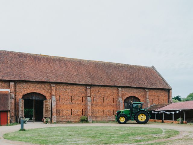 Hayden and Hannah&apos;s Wedding in Old Basing, Hampshire 63