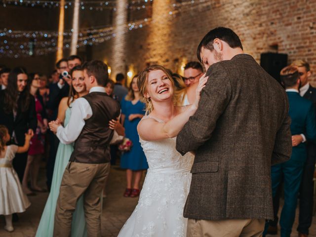 Hayden and Hannah&apos;s Wedding in Old Basing, Hampshire 78