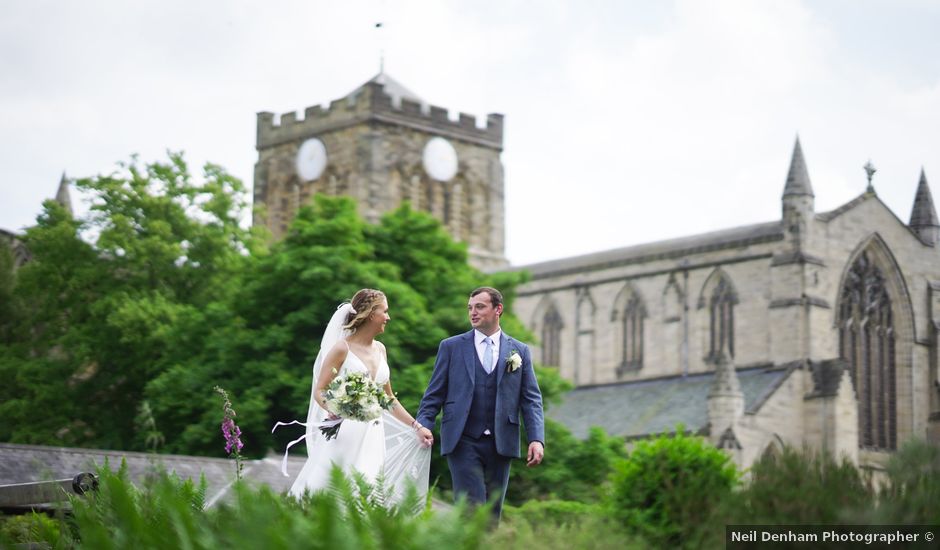 Simon and Ellen's Wedding in Hexham, Northumberland