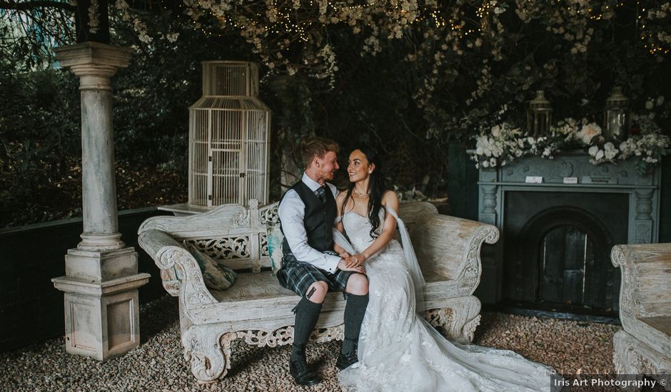 Andrew and Hannah's Wedding in Scottish Borders, Lothian & Borders