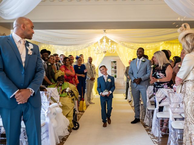 Badou and Candice&apos;s Wedding in Clitheroe, Lancashire 20