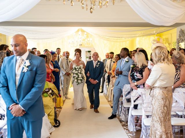 Badou and Candice&apos;s Wedding in Clitheroe, Lancashire 22