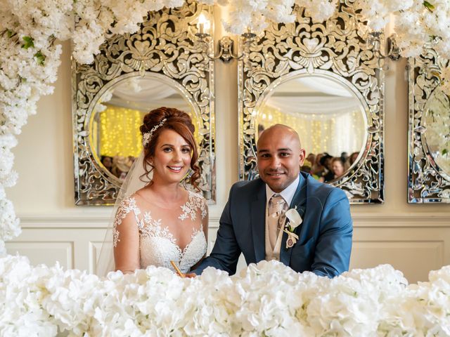 Badou and Candice&apos;s Wedding in Clitheroe, Lancashire 29