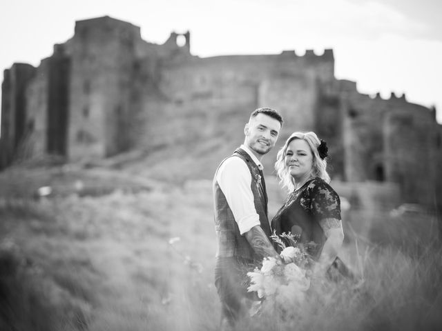 Jake and Bex&apos;s Wedding in Bamburgh, Northumberland 19