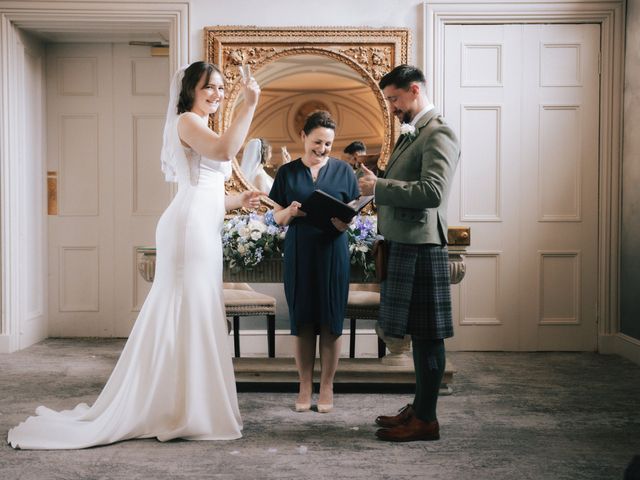 Chris and Beth's Wedding in Markinch , Fife &amp; Angus 6