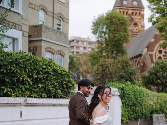 Joanna and Harsh's Wedding in Camden, North West London 84