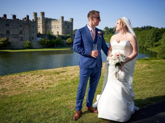 Rachael and Paul&apos;s Wedding in Leeds Castle, Kent 5