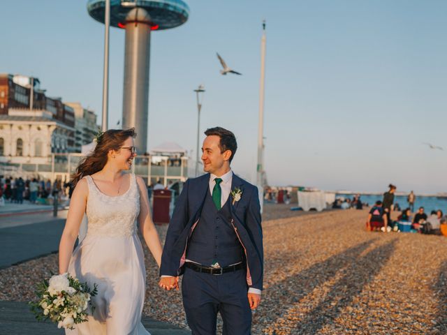 Jonny and Esther&apos;s Wedding in Brighton, East Sussex 107