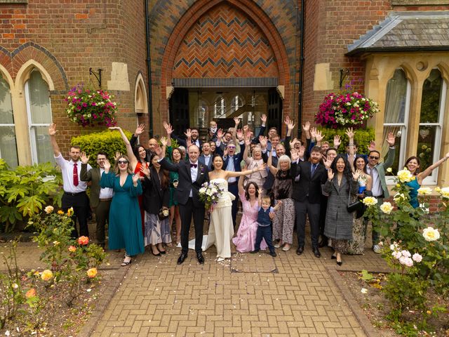 James and Felicia&apos;s Wedding in St Albans, Hertfordshire 13